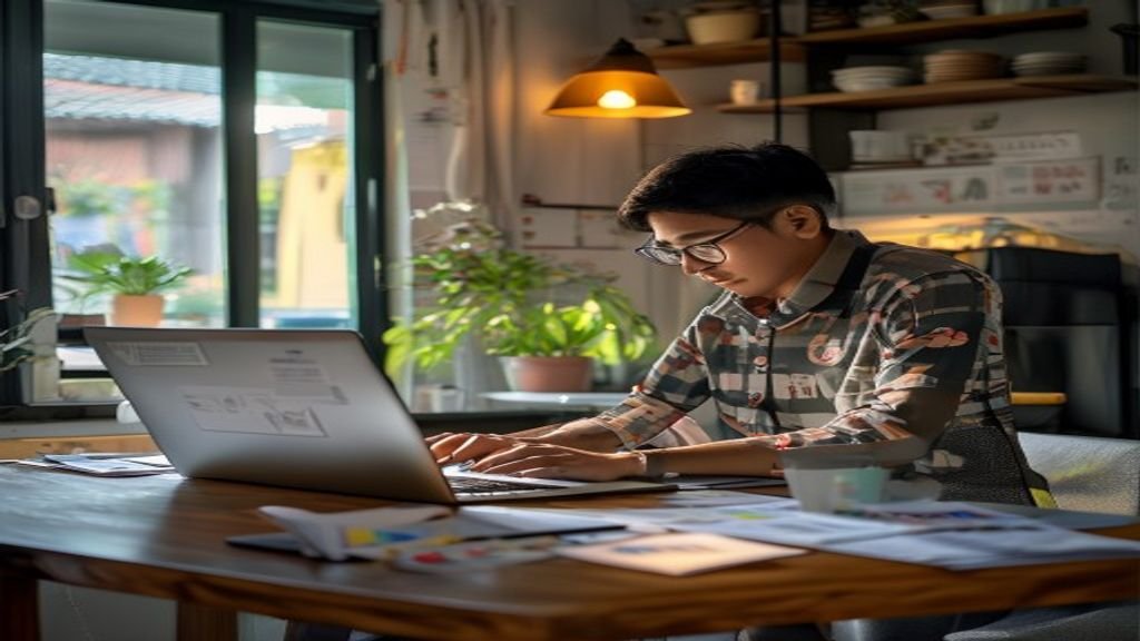Ilustrasi ide bisnis modal kecil, peluang usaha dengan investasi rendah untuk wirausahawan pemula