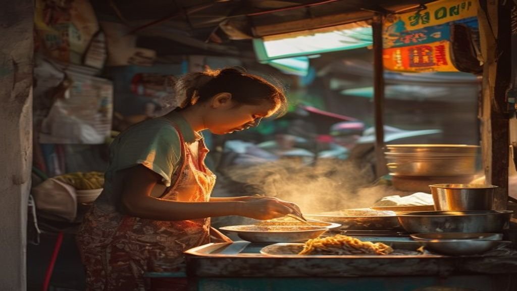Grafik menampilkan 5 ide bisnis modal kecil dengan potensi keuntungan tinggi untuk pemula.