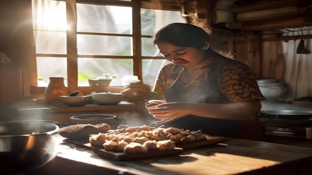 Ilustrasi ide bisnis modal kecil seperti kios makanan, layanan kebersihan, atau penjualan online dengan investasi rendah