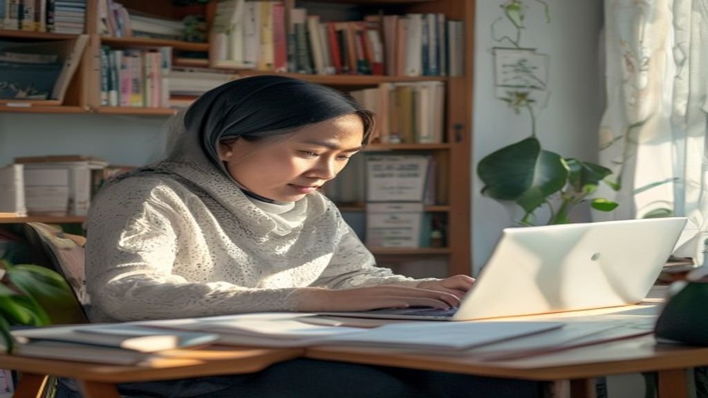 Gambar ilustrasi ide bisnis modal kecil: usaha rumahan, jualan online, dan layanan katering dengan investasi minimal