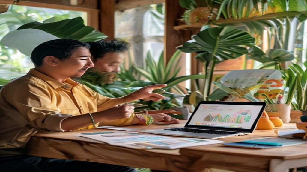 Diagram menampilkan 5 ide bisnis modal kecil yang menguntungkan untuk pemula