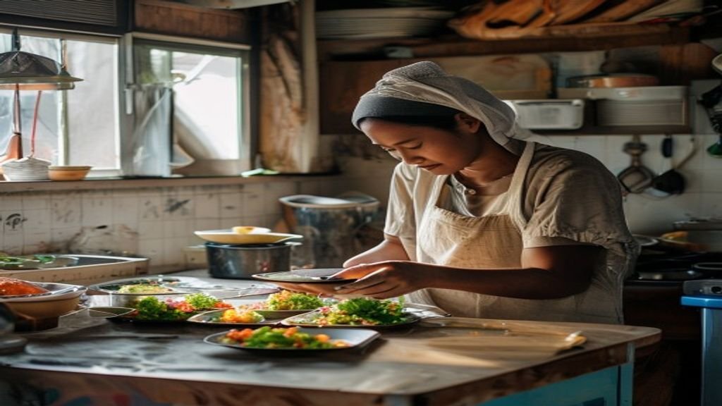 Ilustrasi kreatif ide bisnis modal kecil untuk memulai usaha dengan investasi minim