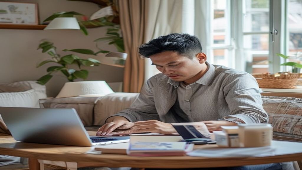 Ilustrasi ide bisnis modal kecil: usaha katering rumahan, jualan online, atau layanan kebersihan dengan modal minimal