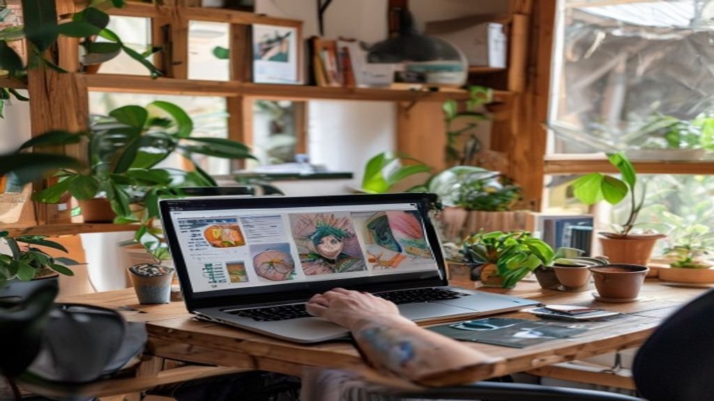 Ilustrasi 5 ide bisnis modal kecil untuk pemula, termasuk jualan makanan, dropshipping, dan jasa kebersihan