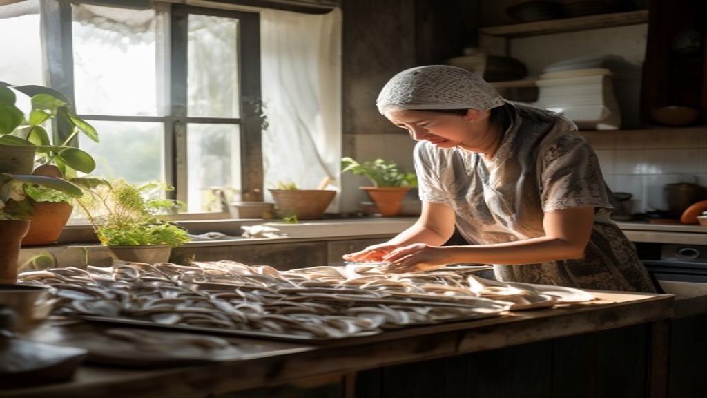 Gambar menampilkan contoh ide bisnis modal kecil seperti kios makanan, layanan kebersihan, dan toko online
