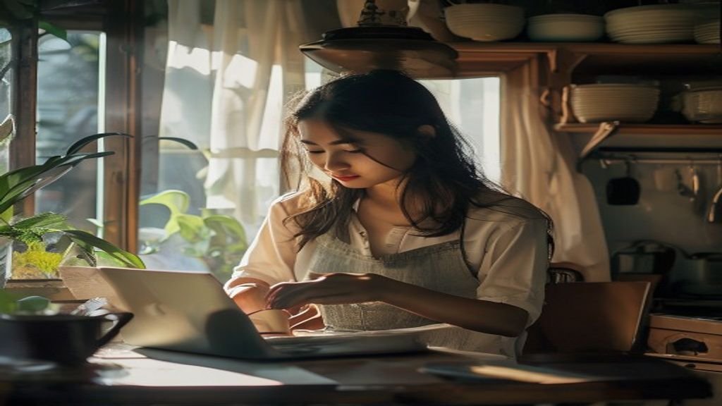 Ilustrasi ide bisnis modal kecil dengan produk kreatif, biaya rendah, dan potensi profit tinggi