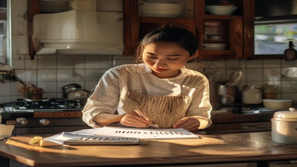 Ilustrasi ide bisnis modal kecil untuk pemula, menampilkan produk kreatif dan peluang profit tinggi